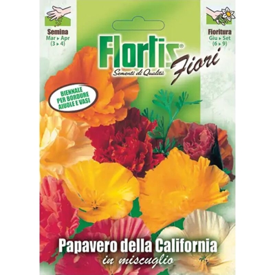 Papavero Escholtzia Cal. Mix - ORVITAL SPA - SEMI