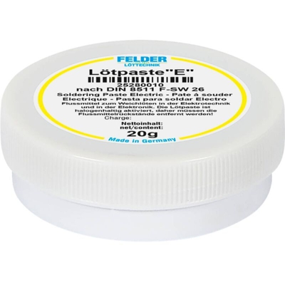 ISO-Flux E Pasta saldante 20 g - Felder Löttechnik