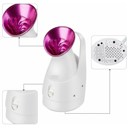 Vaporizzatore Facciale Elettrico Per Pulizia Del Viso Pelle Nebulizzatore Spray - TEMPO DI SALDI características