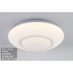 Mille Lucciole - Plafoniera LED 40W cupola con cristalli Ø51 cm en oferta