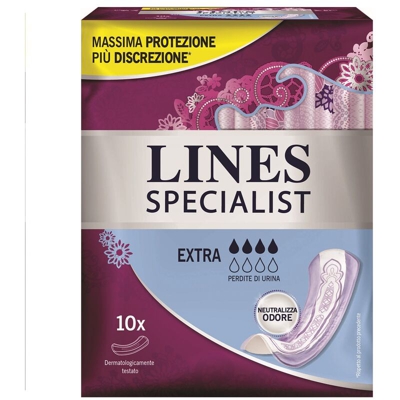 Assorbenti 10 Pz Specialist Extra Lines - ORIZZONTESHOP