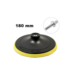 PLATORELLO CON VELCRO X CARTA VETRATA 180 mm X TRAPANO E SMERIGLIATRICE ANGOLARE - MMD en oferta