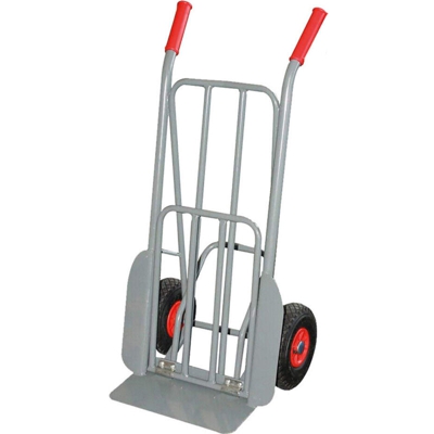 Uniko - CARRELLO PORTASACCHI CON PALA RIBALTABILE acciaio verniciato