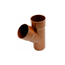 CONNESSIONE T GRONDA PVC COLOR RAME Ø 80 mm – BRAGA 45 - Dakota en oferta