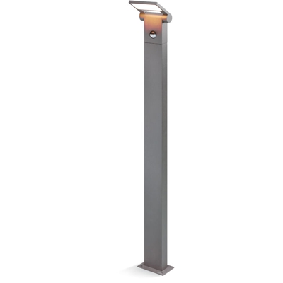 Luce di percorso a LED con sensore, luce bianca calda 3000K 600lm, 10 watt. Lampada. Lampada da pavimento 201162 - ESOTEC