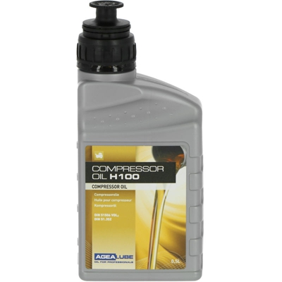 Olio specifico per compressore d'aria alte prestazioni Agealube 500 ml - KIBANI