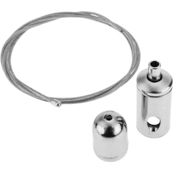 Montaggio fili di acciaio Kit appesi pannello LED - 6 cavi - Bematik características