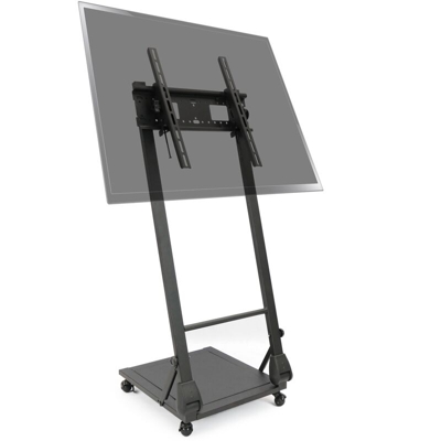 BeMatik - Supporto TV da pavimento con ruote per schermo piatto 37'-47'