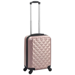 Trolley A Custodia Rigida Oro Rosa Abs características