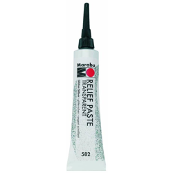 Marabu Pasta 582 20 ml Glitter Argento - HAMMELEY en oferta