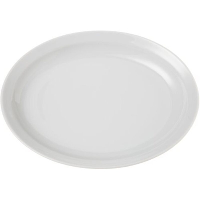 PIATTO IN PORCELLANA OVALE 38x28CM LINEA ACAPULCO - Tognana