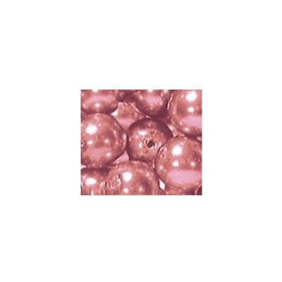 coral Pink Renaissance perle di vetro 6 mm 100PK - GUTERMANN