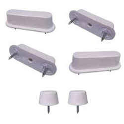 Set Paracolpi Chiodati Mm.12 Rettangolari - SANIPLAST precio