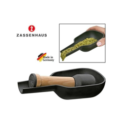 MORTAIO CON PESTELLO IN GHISA ALIMENTARE E LEGNO DI FAGGIO ' ' GERMANY - Zassenhaus en oferta