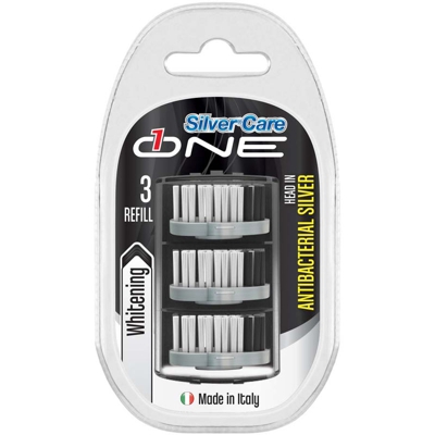 Testina Di Ricambi Whitening Silver One - SPAZZOLIFICIO PIAVE