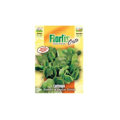Lattughino Biondo a Foglia Liscia - ORVITAL SPA - SEMI