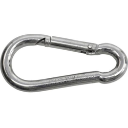 Moschettone Acciaio zincato galvanizzato SWG (L x L) 50 mm x 5 mm precio