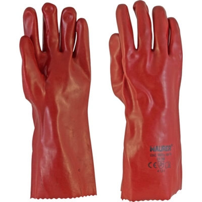 Guanti In Pvc - 100% Tg10 Protezione Rischi Meccanici Norme En 388 - MAURER