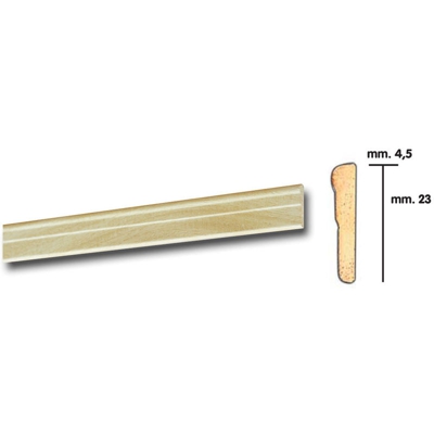 25 PZ Di CORNICE X PARATI 4,5X23 FRASS.H.200 BAROCCO - MAGICA