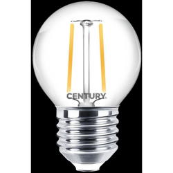 Century Inh1G-022727 Inh1G 022727 Lampade Incanto Filamento Led Sfera E27 2700?K 2W 245Lm precio