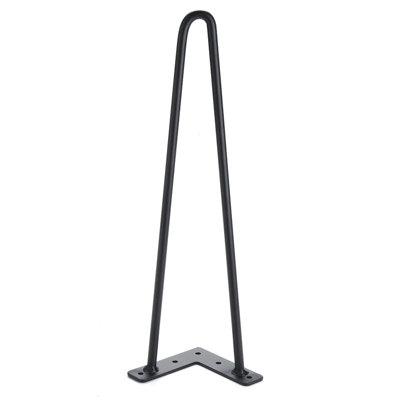 Gambe da tavolo in metallo 4 pezzi 41 cm - AUGIENB