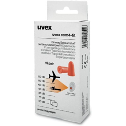 Uvex 2112131 com4-fit Tappi per le orecchie 33 dB usa e getta 15 Paio/a en oferta