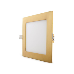 Downlight LED Slimline Piazza 170X170Mm 12W 860Lm 50.000H Oro | Bianco Caldo (GL-CL-S12N-G-WW) - GREENICE en oferta