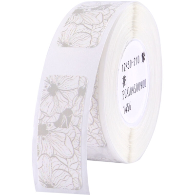 Carta da stampa termica 12 * 30 * 210 in fiore - ASUPERMALL