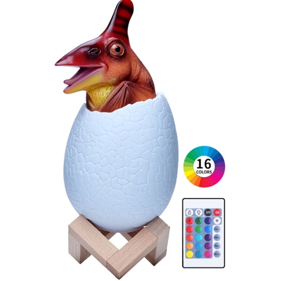 Dinosaur night light led 16 colori telecomando pterodattilo - ASUPERMALL