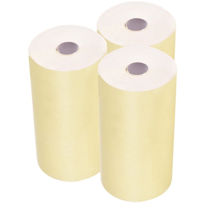 Carta termica a colori da 57 * 30 mm adatta / giallo Ericsson 3 rotoli - ASUPERMALL