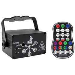 Controllo del suono della lampada di proiezione a 6 fori e telecomando, ricarica temporizzata RD80 - ASUPERMALL características