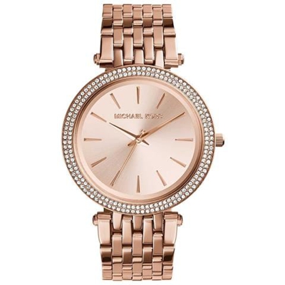 Orologio Michael Kors Darci Donna Acciaio Ip Rose Gold Cristalli Mk3192