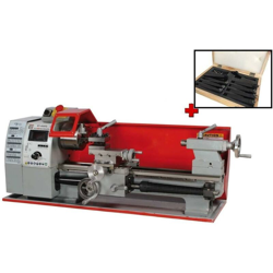 Tornio Parallelo Metallo Velocita' Variabile Holzmann Ed400Fd + Utensili 9Tlg10 - HOLZMANN MASCHINEN en oferta