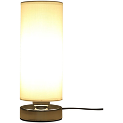 Homcom Lampada da Tavolo con Intensità della Luce Regolabile Tecnologia Touch Compatibile Lampadine E27 precio