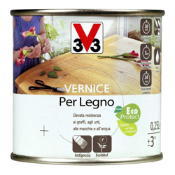 Vernice Per Legno 250 ml Wengè - V33 ITALIA características