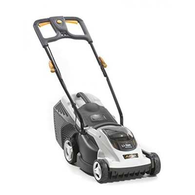 Rasaerba Cordless con Batteria al Litio 48V Avanzamento a spinta Sacco di raccolta da 35L con Finestrella