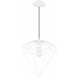 SKLUM Lampada Diam Bianco Acciaio en oferta