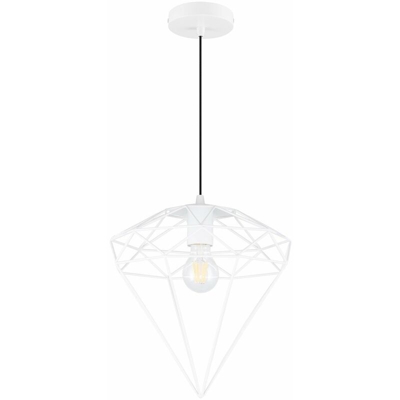 SKLUM Lampada Diam Bianco Acciaio