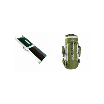 Canaletta canalina mille righe miners oro river sluice + zaino verde - Spartan