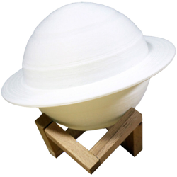 Lampada saturn lampada a led lampada da tavolo creativa touch 3 colori 15CM - ASUPERMALL en oferta