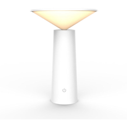 Lampada da scrivania a LED portalampada girevole elegante bianco (luce tricolore) - ASUPERMALL precio
