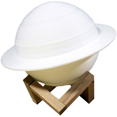 Lampada saturn lampada a led lampada da tavolo creativa telecomando 16 colori 22 cm - ASUPERMALL