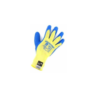 guanti in kevlar antitaglio blu rivestimento in lattice taglia XL / 10 - NO BRAND