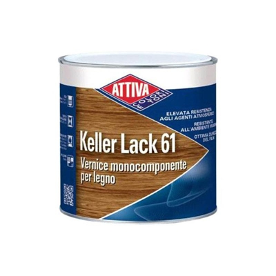 Vernice Keller Lack Incolore L 1 Opaca - Attiva
