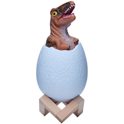 Dinosaur night light led 3 colori pat Velociraptor - ASUPERMALL en oferta
