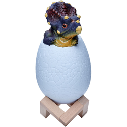 Dinosaur night light led 3 colori per accarezzare il Triceratopo - ASUPERMALL precio