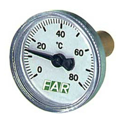 2651 Termometro bimetallico 40 mm ( 0/80'C ) FAR características