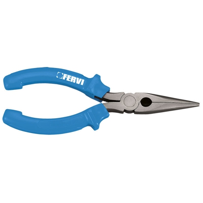 Pinze Pinza A Becchi Mezzi Tondi Lunghi Dritti 160 Mm Fervi 0812