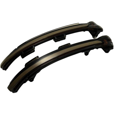 Kit Freccia Led Specchietto Retrovisore Dinamico Sequenziale VW Golf 7 Touran 2 E-Golf Lente Fume Arancione - CARALL