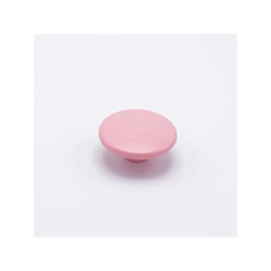 Pomolo a forma di disco in goffrato fine rosa 52x24mm - 428 Ufo - POLIDEAS precio